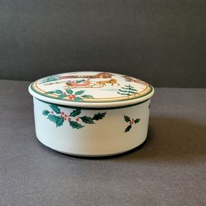 Mikasa Christmas Trinket Dish